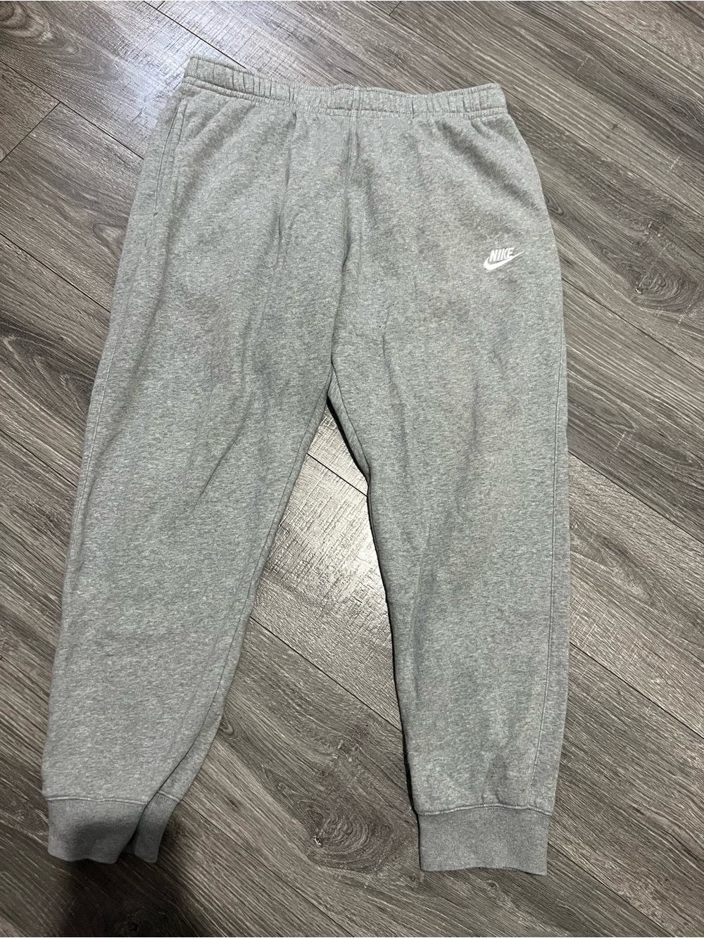 Men's nike sweatpants nike club fleece joggers heather gray men's XL